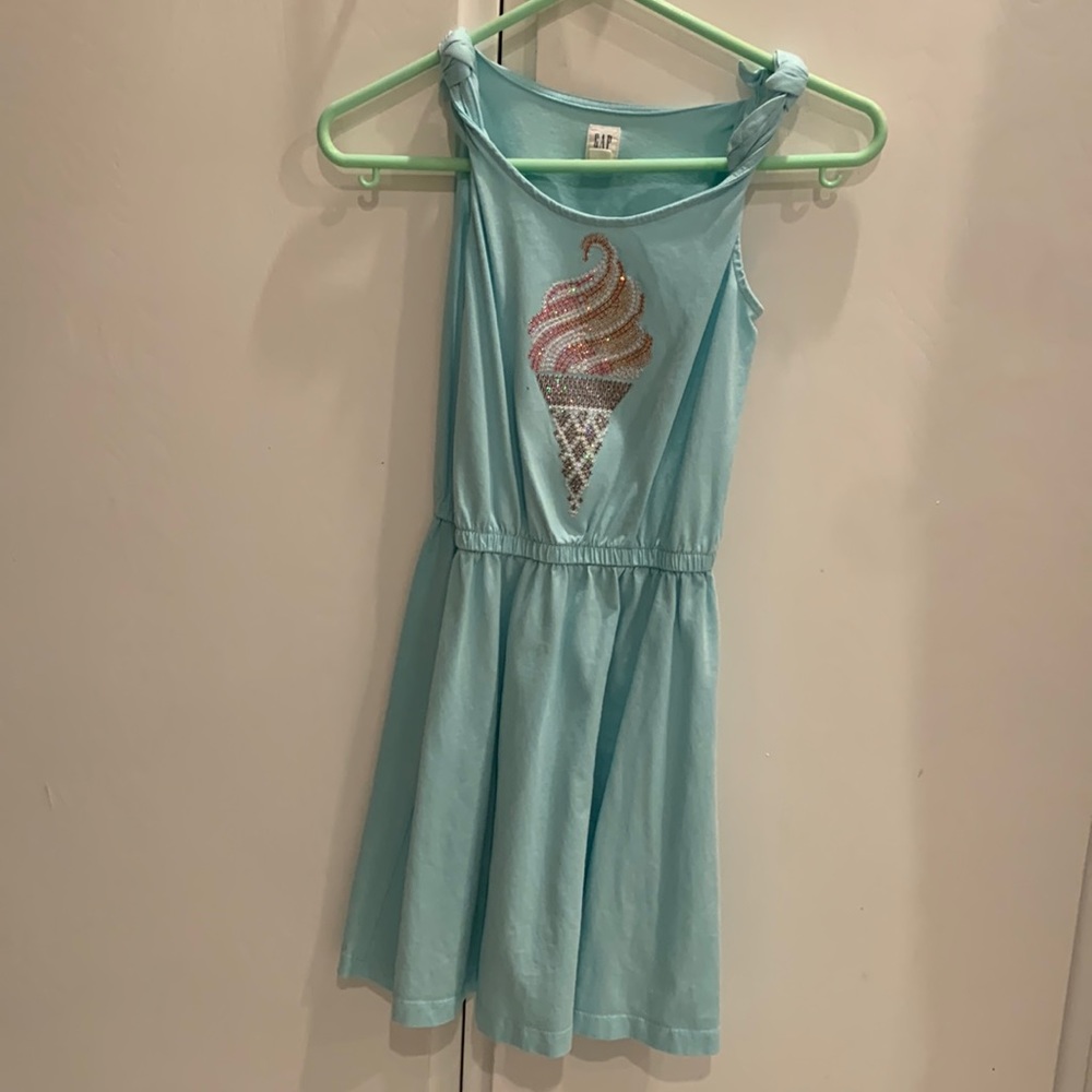 Gap Blue Ice Cream Dress